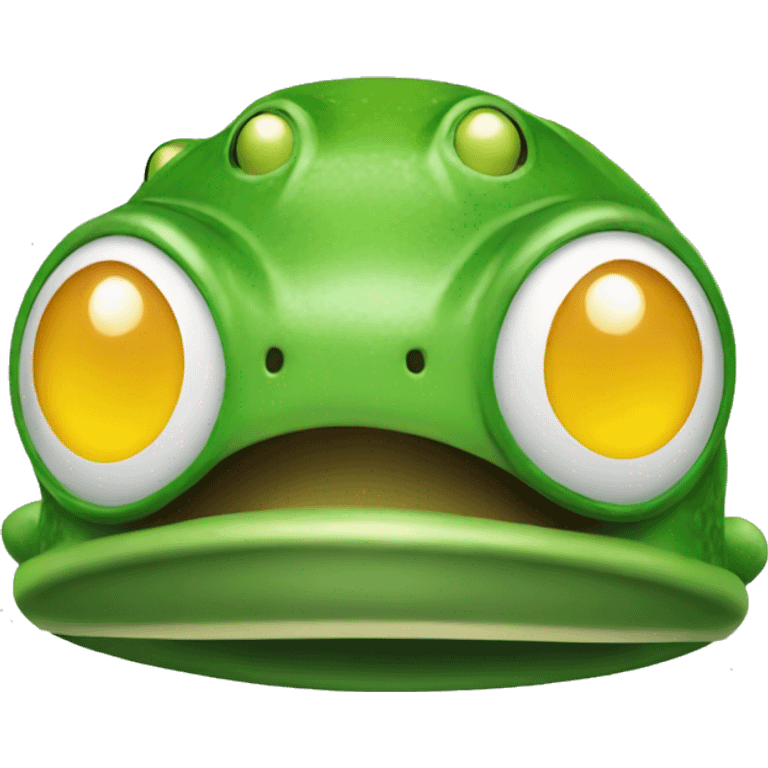 frog angel fire helmet emoji