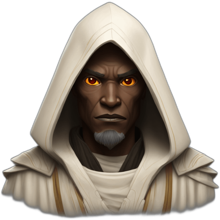 hyperrealist sith jedi in world of warcraft emoji