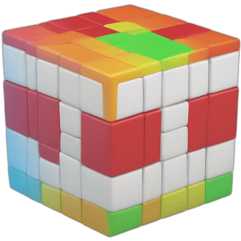 Rubix cube emoji