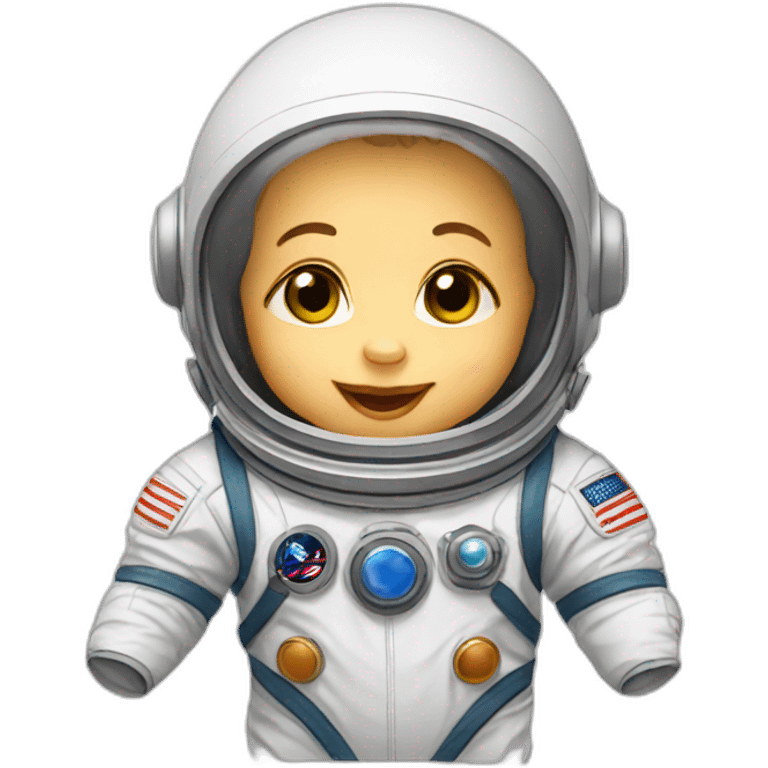 baby astronaut emoji