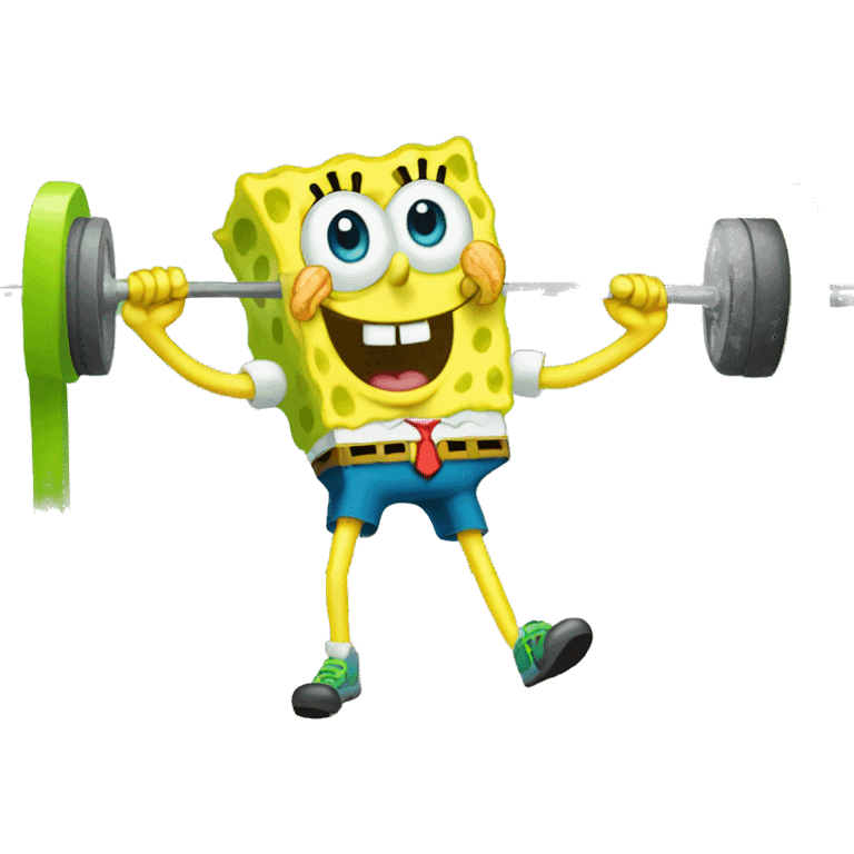 Spongebob gym emoji