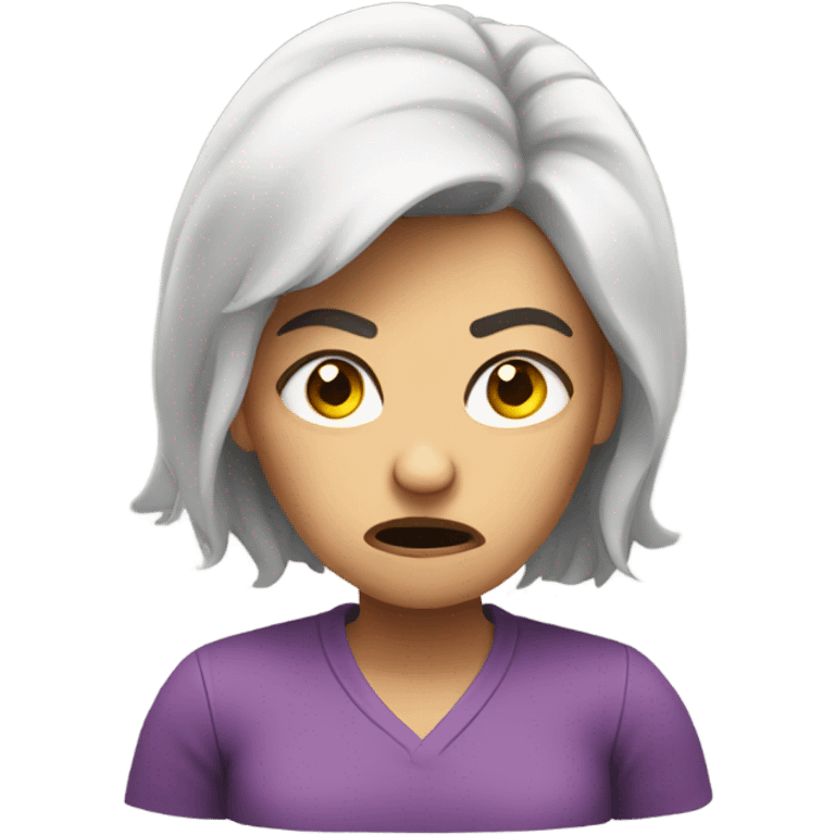 angry mom emoji