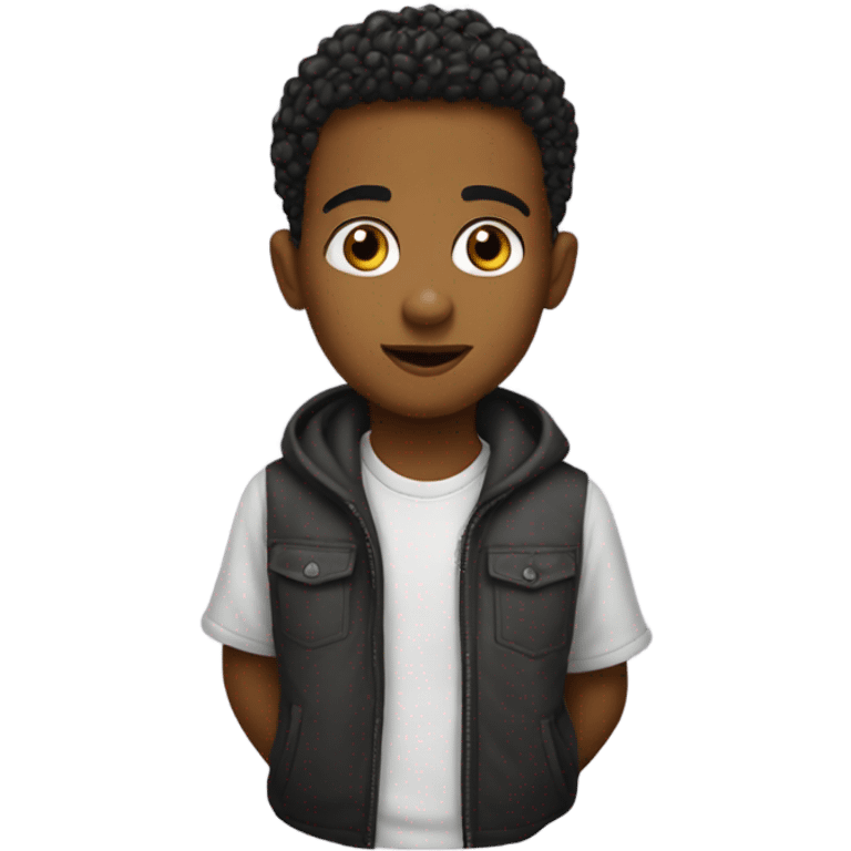 Clueless boy Kingston emoji