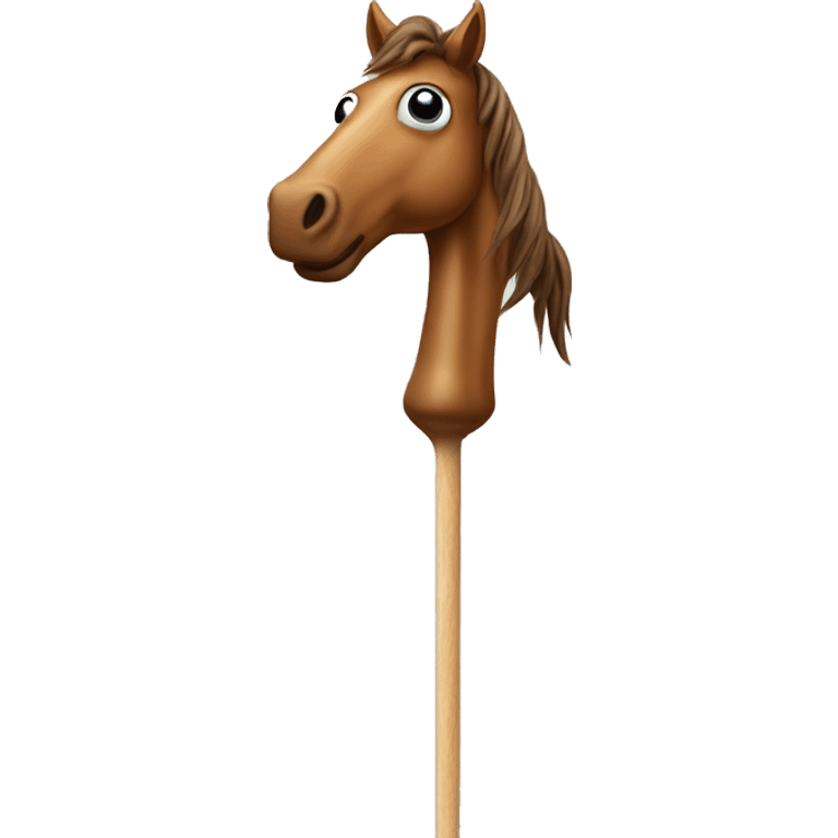 horse on the stick emoji