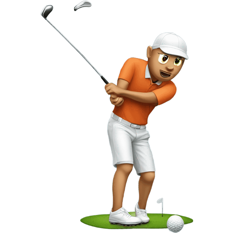 Golfer emoji