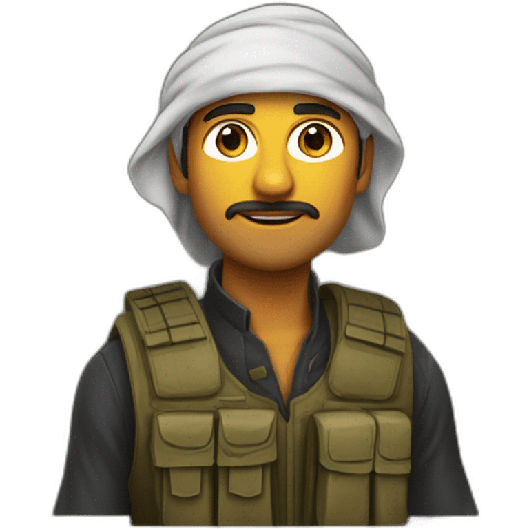 harakah-al-Muqāwamah-al-Islāmiyya-martyr-wearing-revolutionary -vest emoji