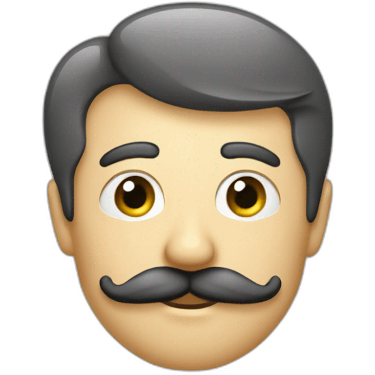 Descript logo with a moustache emoji