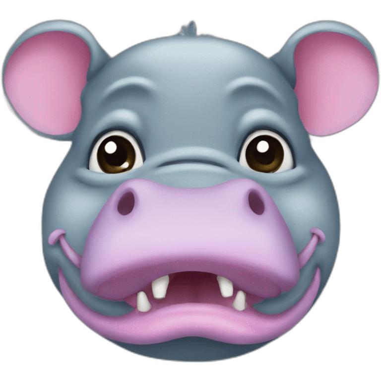 Hippo merged with elephant  emoji