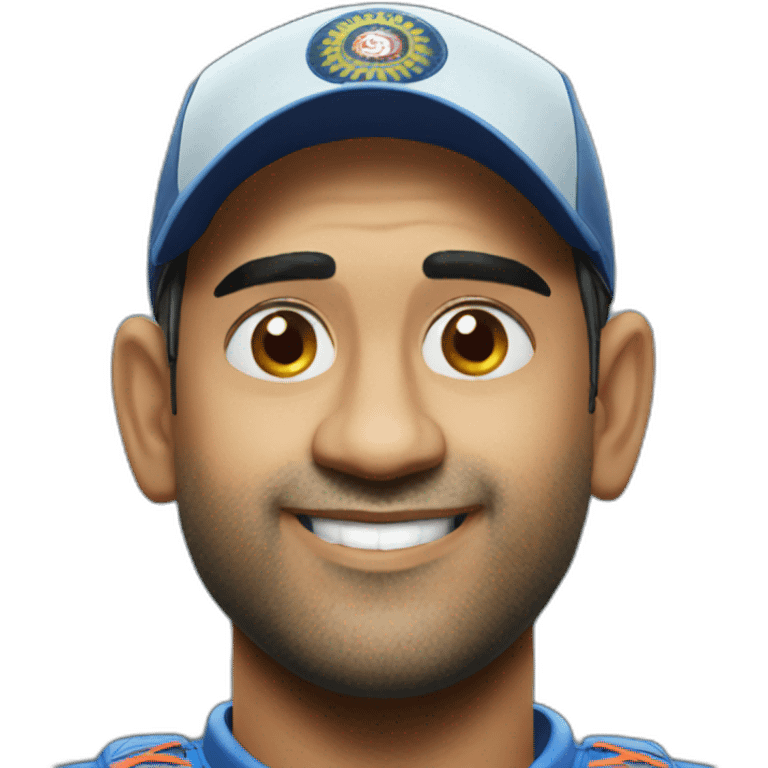 Ms Dhoni emoji