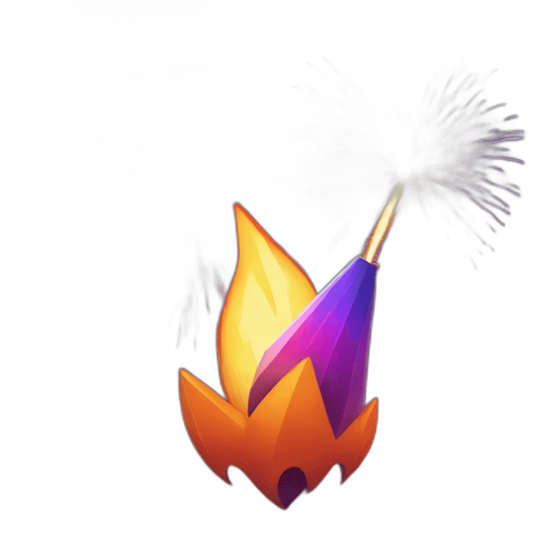 gitlab with a firework emoji