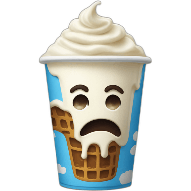 Ben & Jerry's pint emoji