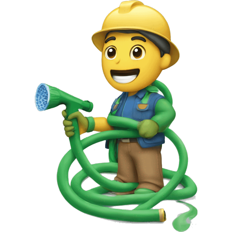 Garden hose emoji