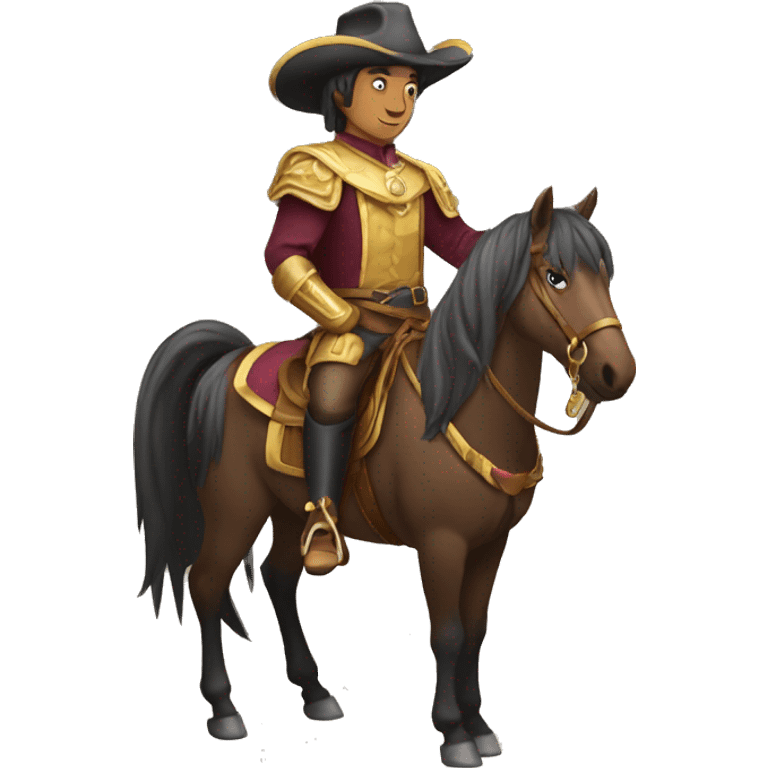 caballo mago emoji