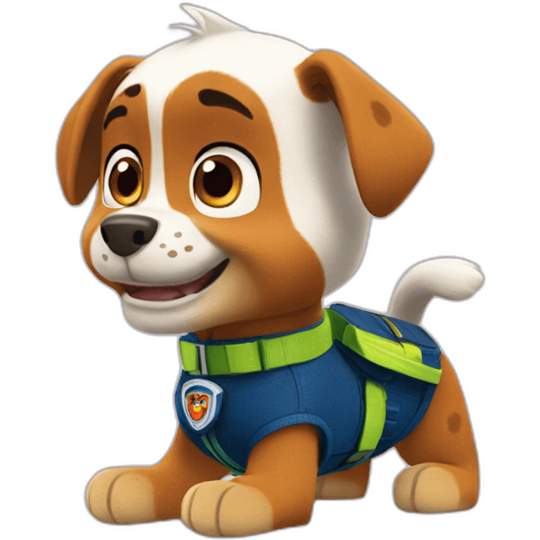 Zuma paw patrol emoji