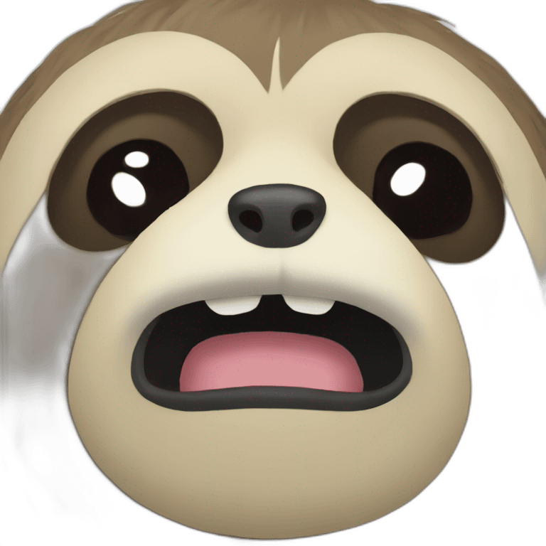 powerful-sloth emoji