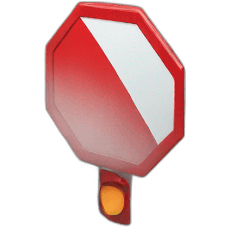 stop sign emoji