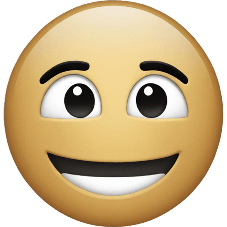 Minimalist emoji smile emoji