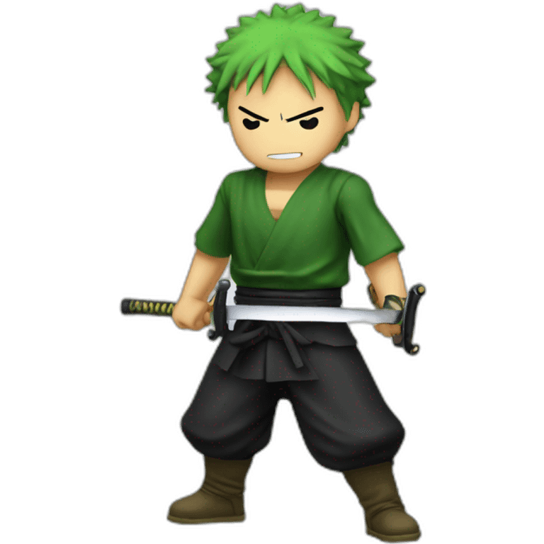 Zoro avec un sabre laser emoji