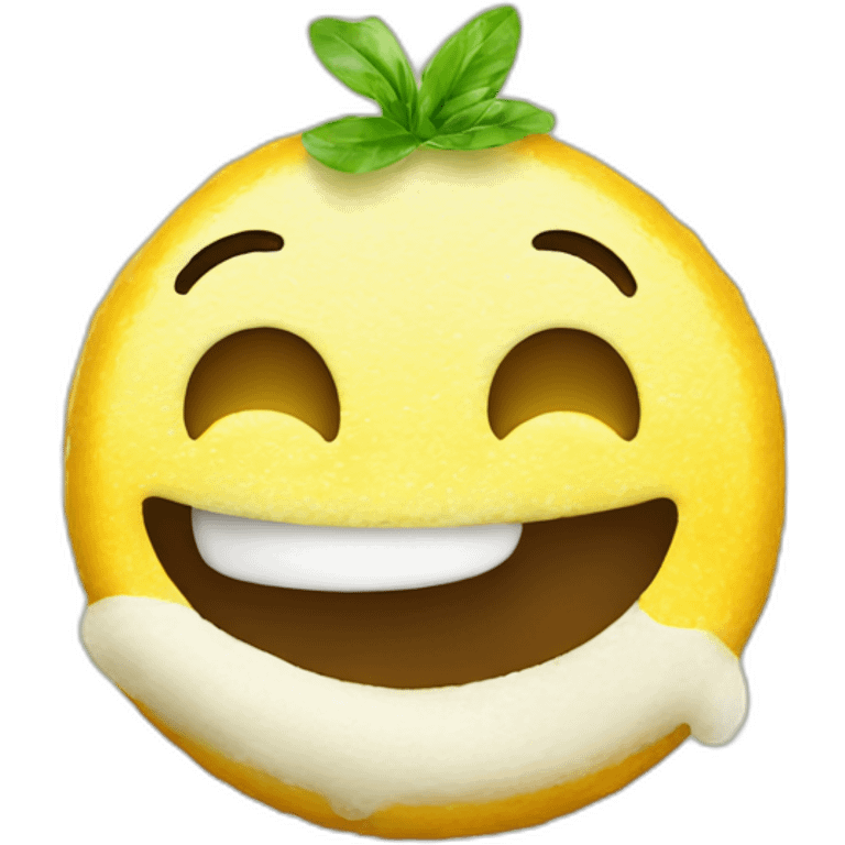 Happy dhokla emoji