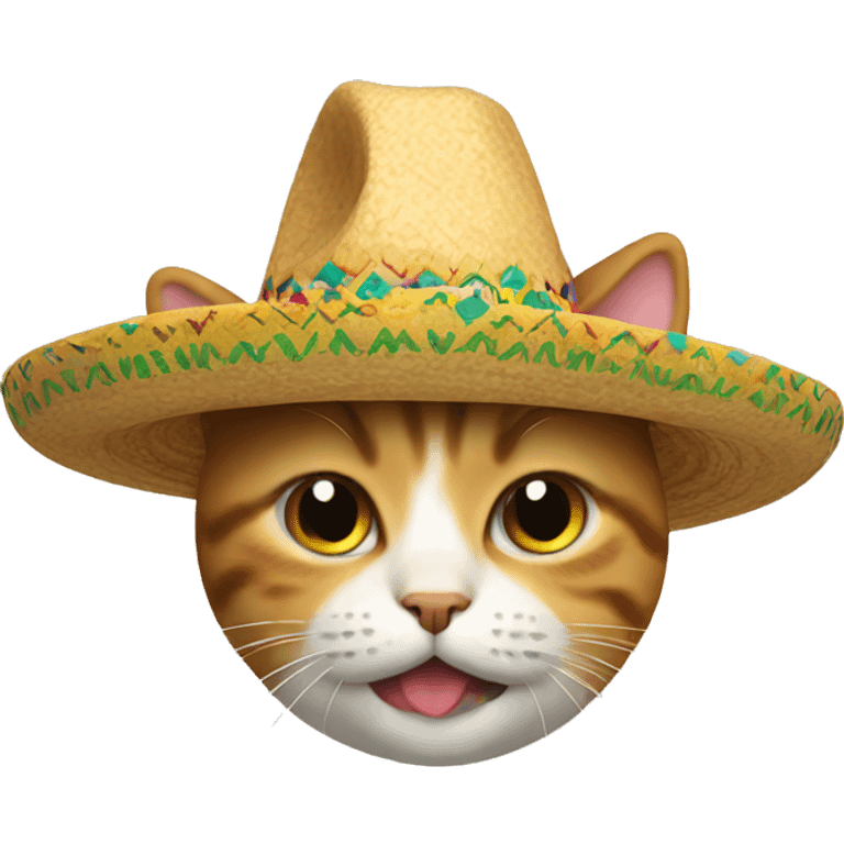 cat with a sombrero  emoji