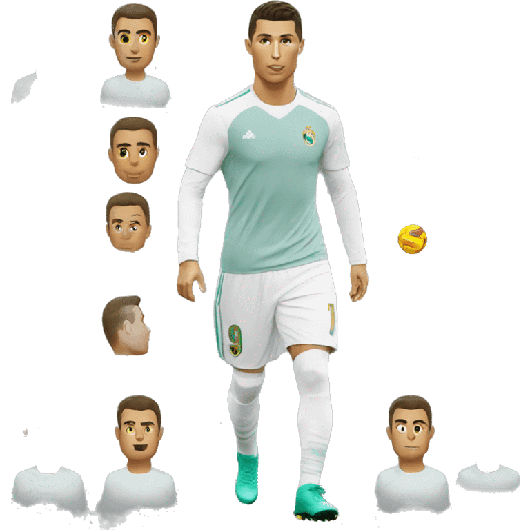 cristiano ronaldo walk emoji