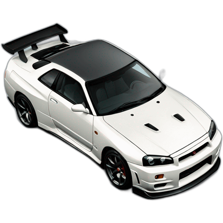 nissan gtr r34 skyline emoji