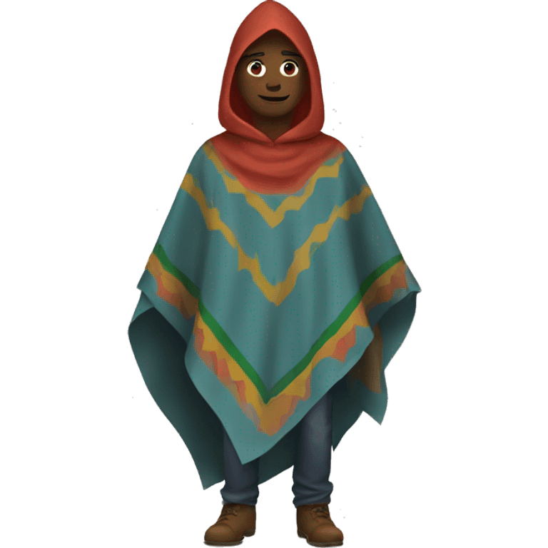 poncho emoji