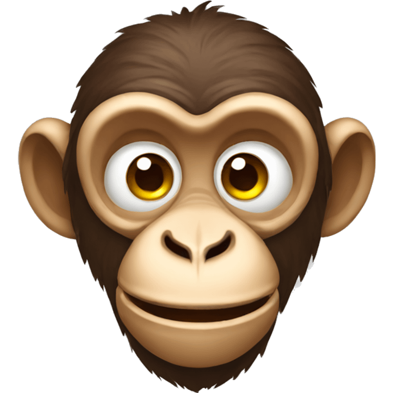 funny monkey emoji