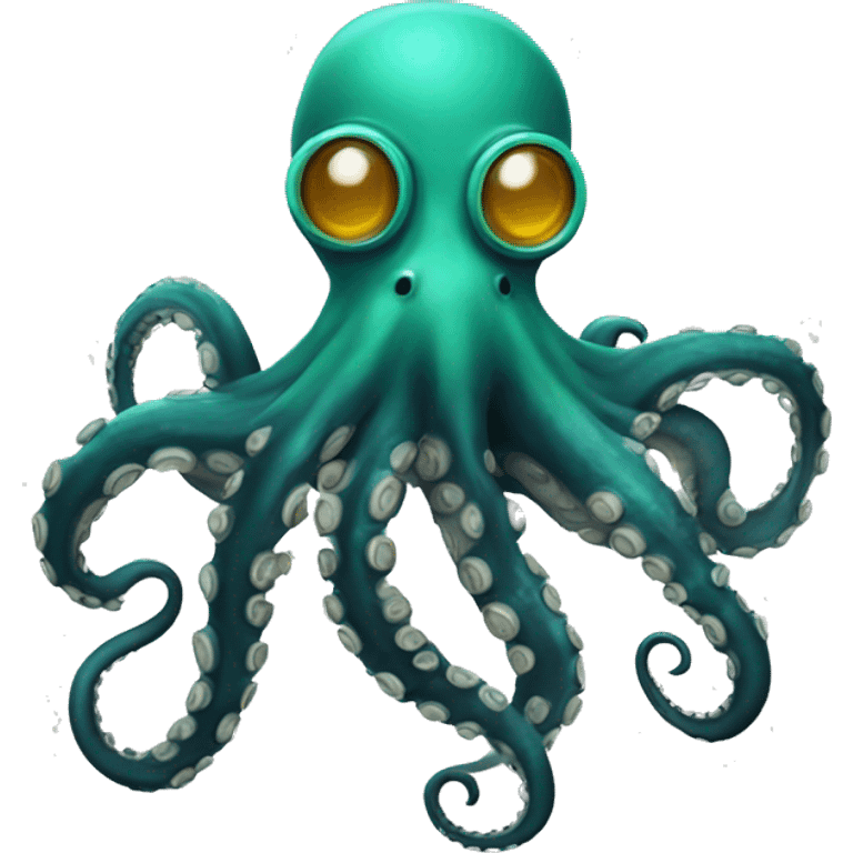 Octopus in scuba gear emoji