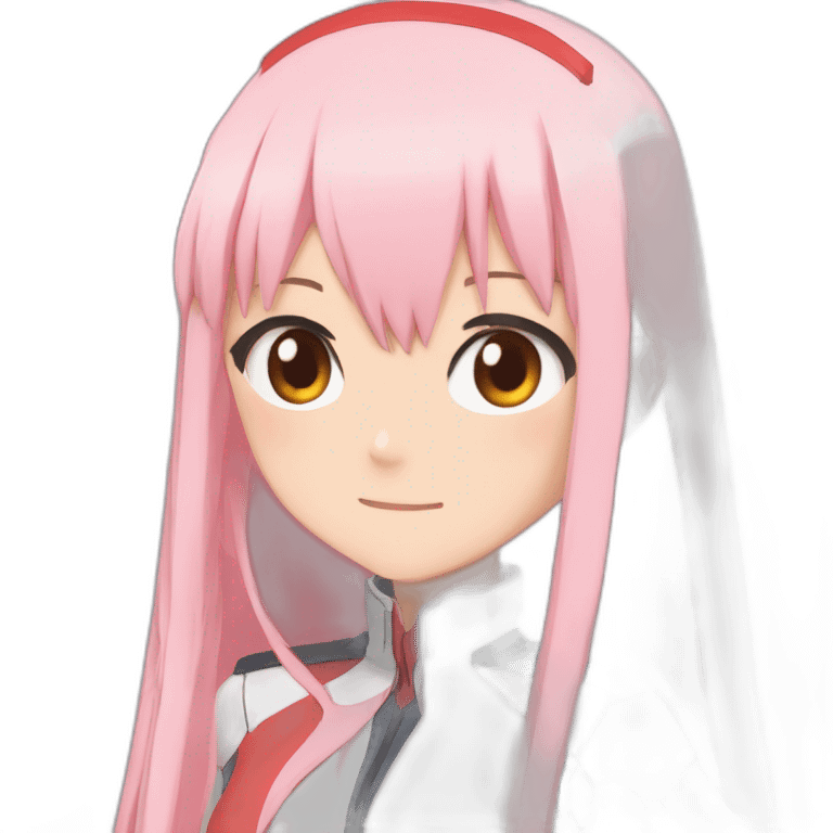 Zero Two Darling in the Franxx emoji