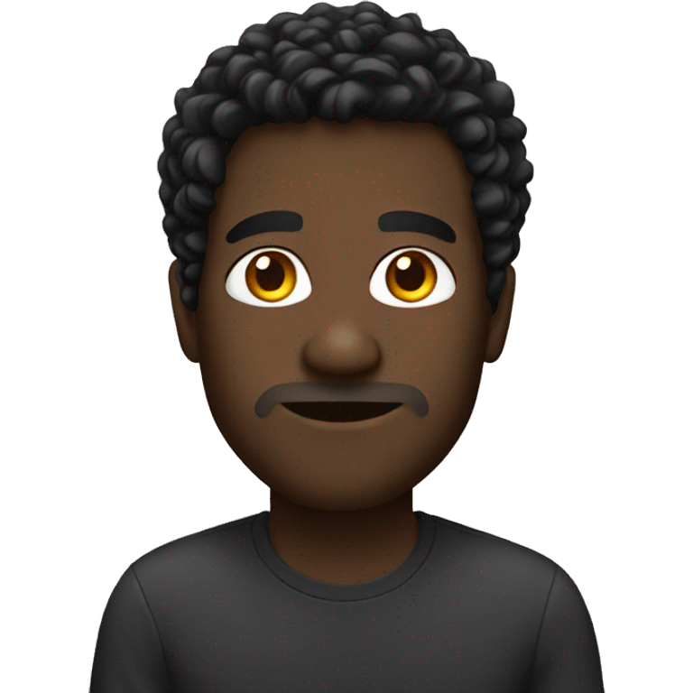 Black guy  emoji