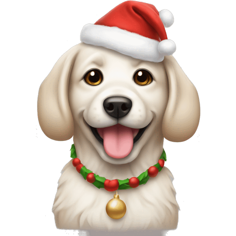 Cute Christmas dogs emoji