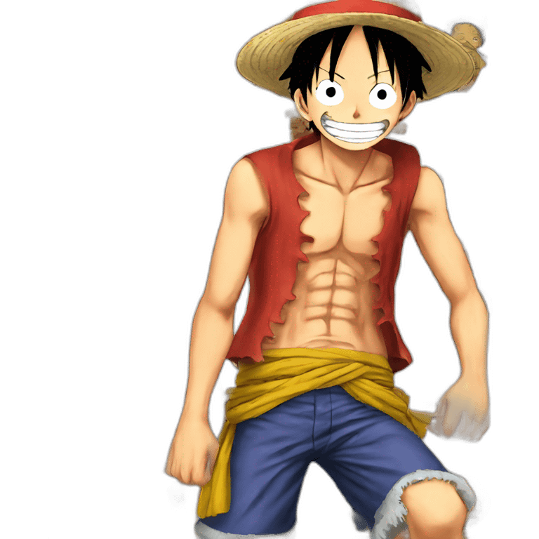 Luffy one piece emoji