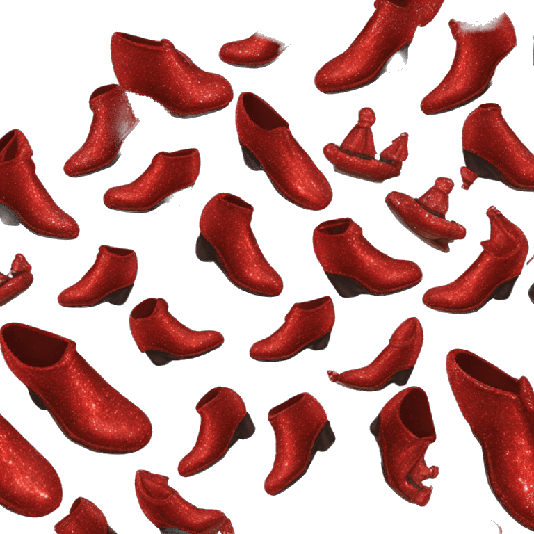 Wizard of Oz ruby slippers emoji