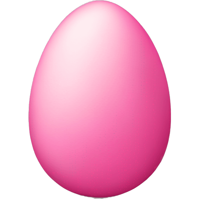 Pink egg  emoji