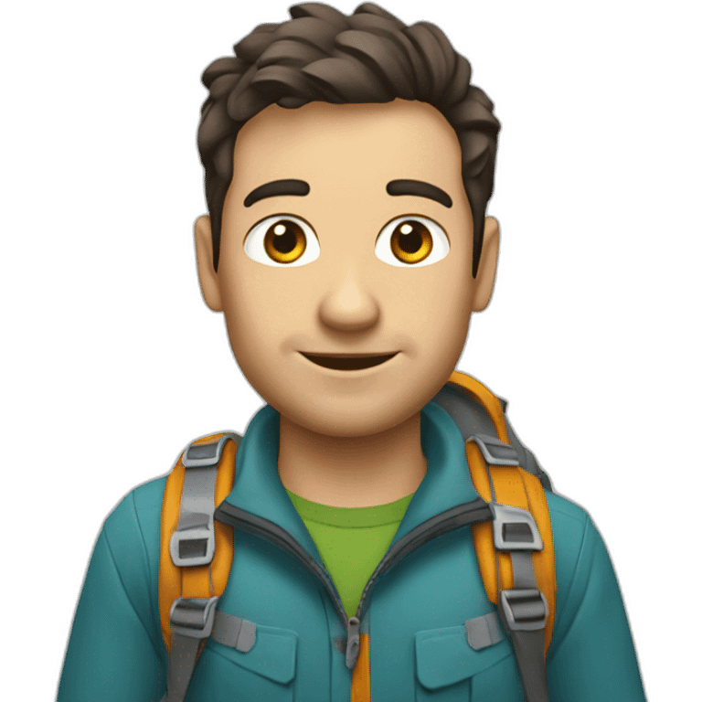 data nerd alpinist emoji