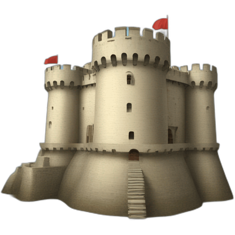 Château Fort boyard emoji