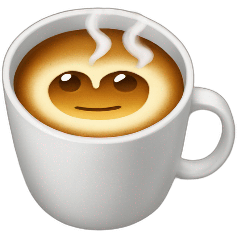 Hot coffee  emoji