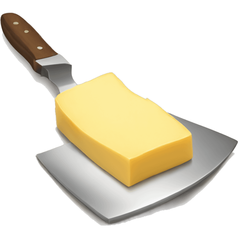 butter through knife emoji