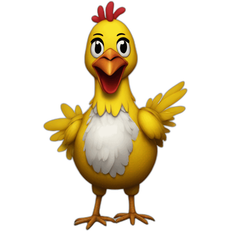 chica the chicken from five night at freddy emoji