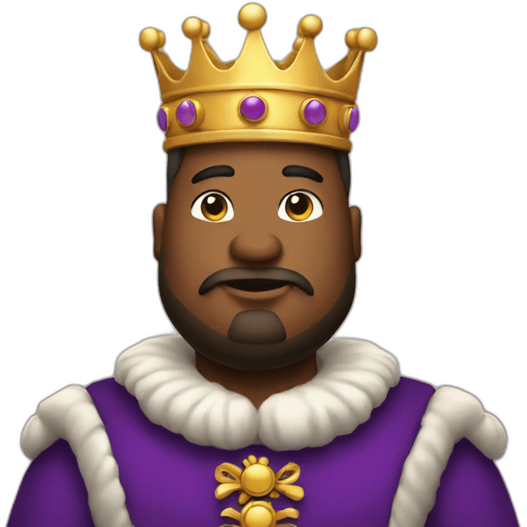 king with big belly emoji