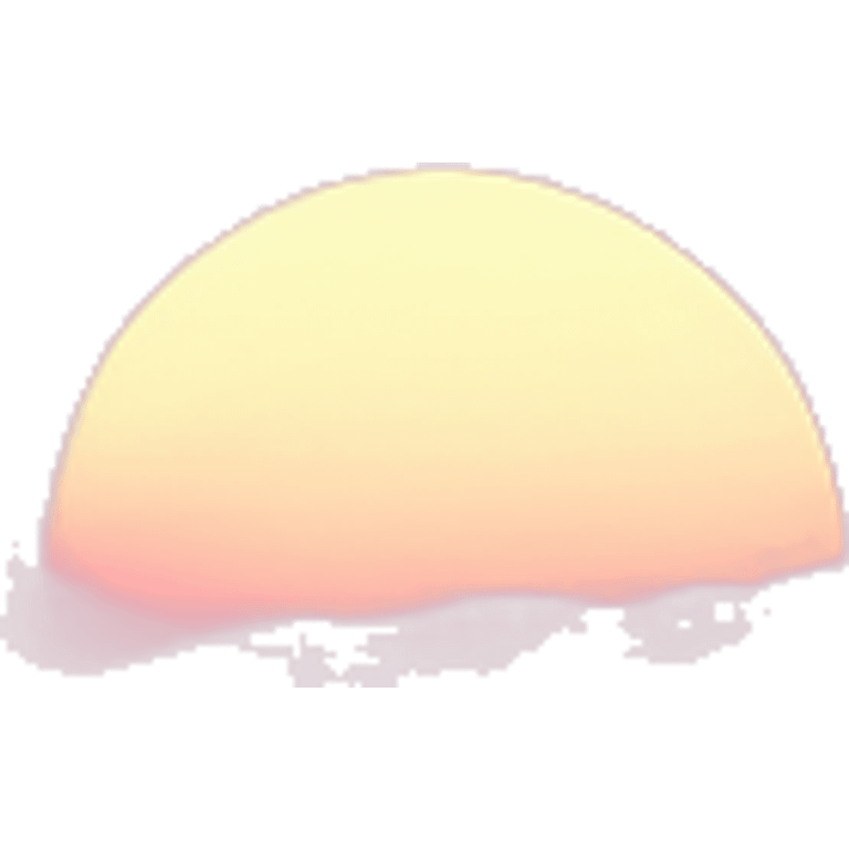 pink sunset emoji