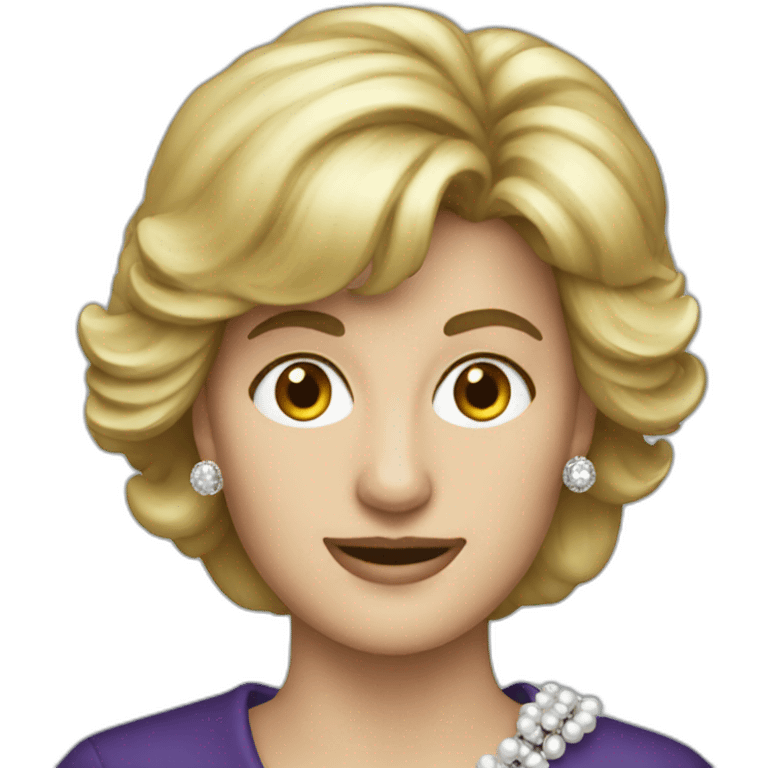 Lady Diana emoji