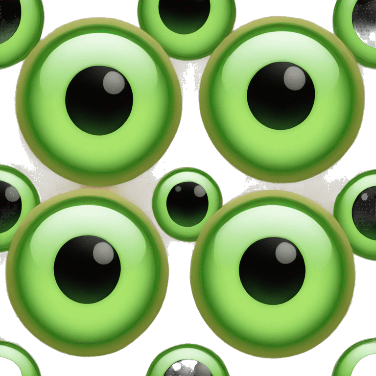 Ojos verdes emoji