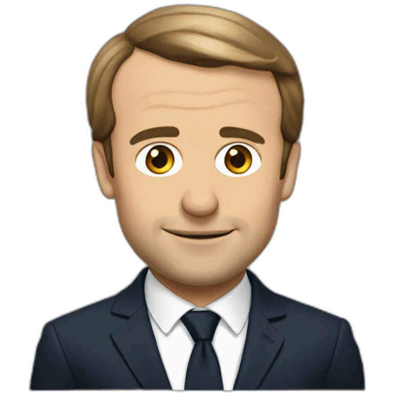 Macron qui jure emoji