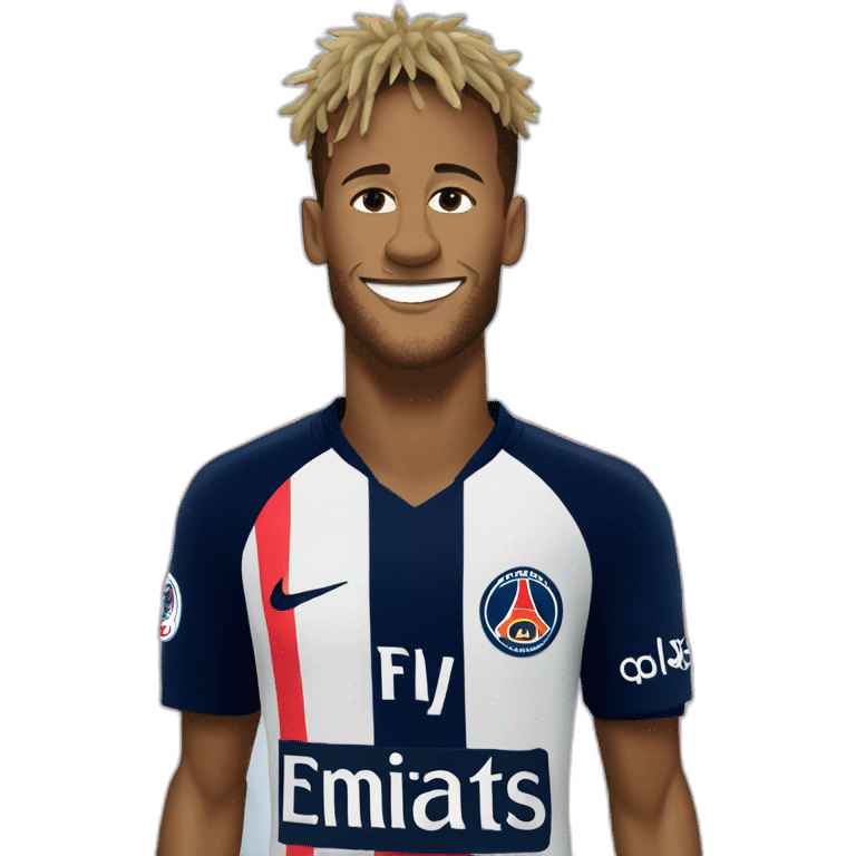 neymar au psg emoji