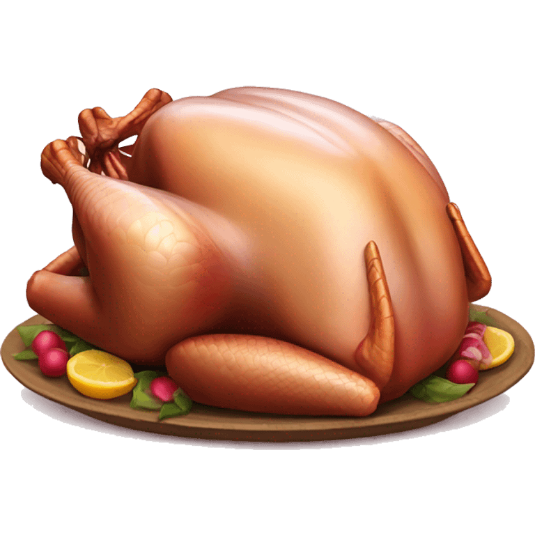 Pink-roasted-turkey  emoji