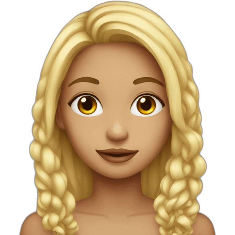 Pretty girl emoji