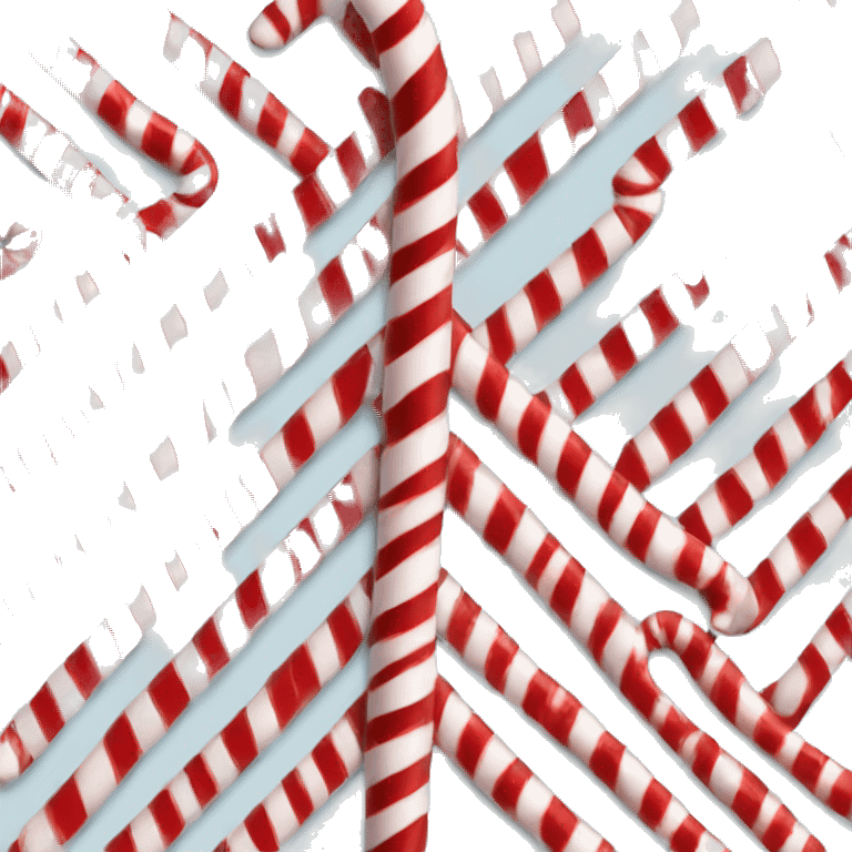 Candy cane emoji