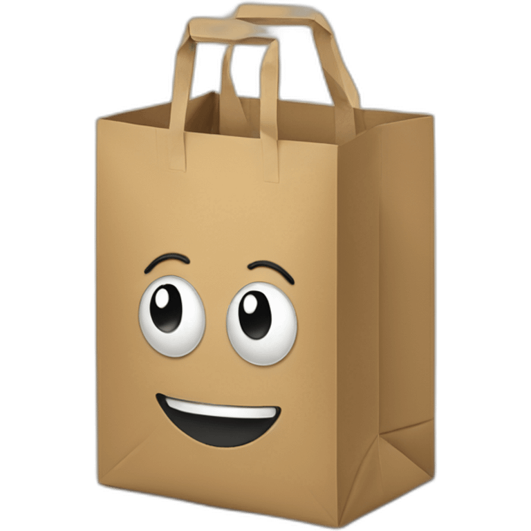 Can in paper bag emoji